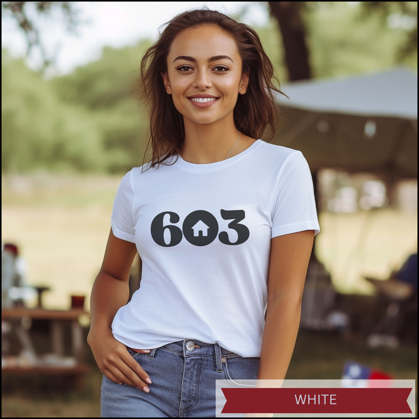 603 Home Black Unisex t-shirt