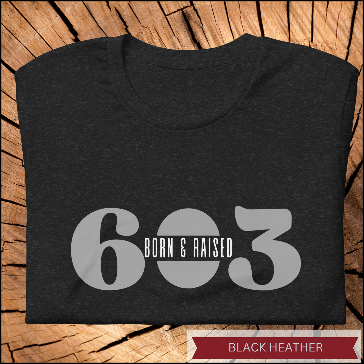 603 Born & Raised Gray Unisex t-shirt