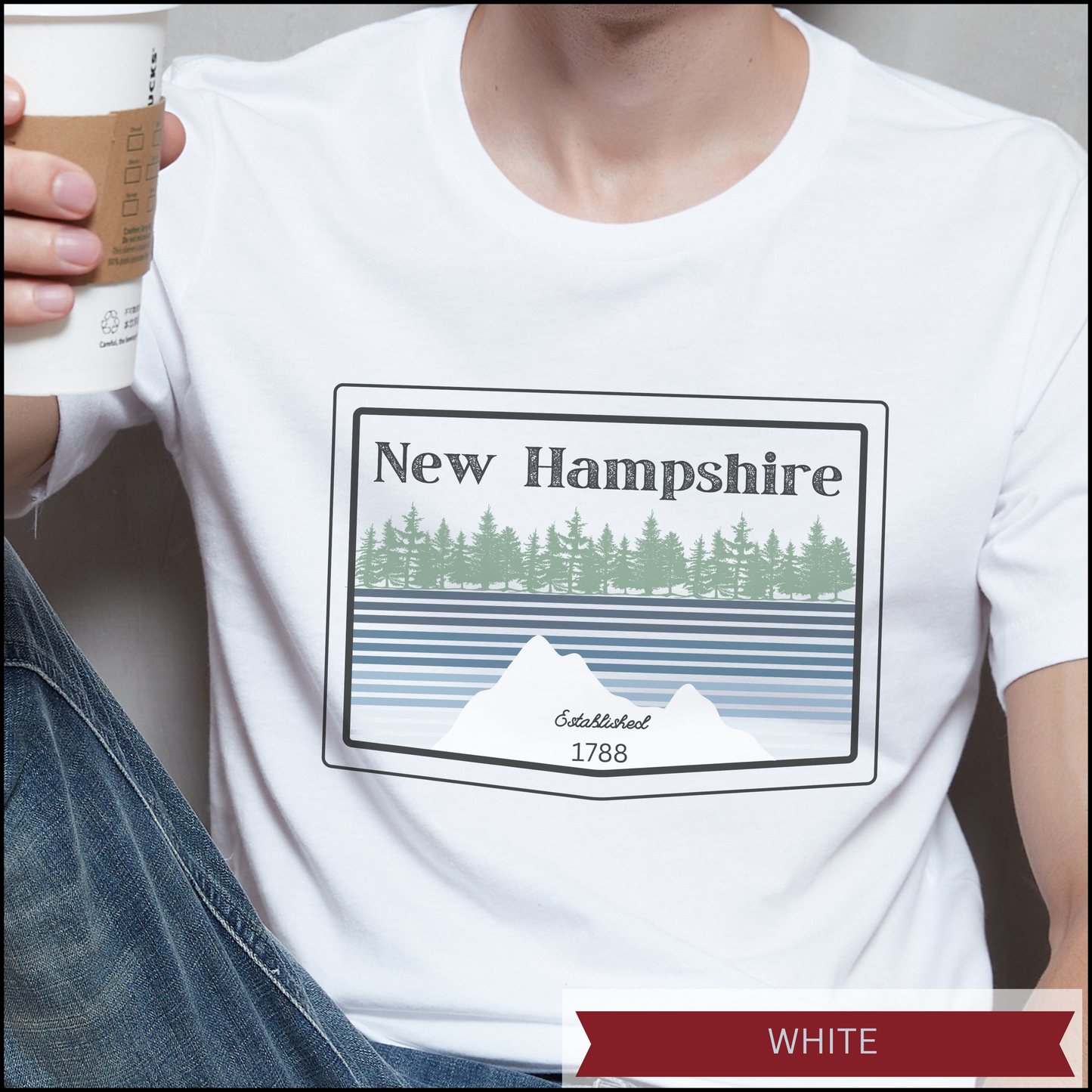 NH Established 1788 Unisex t-shirt