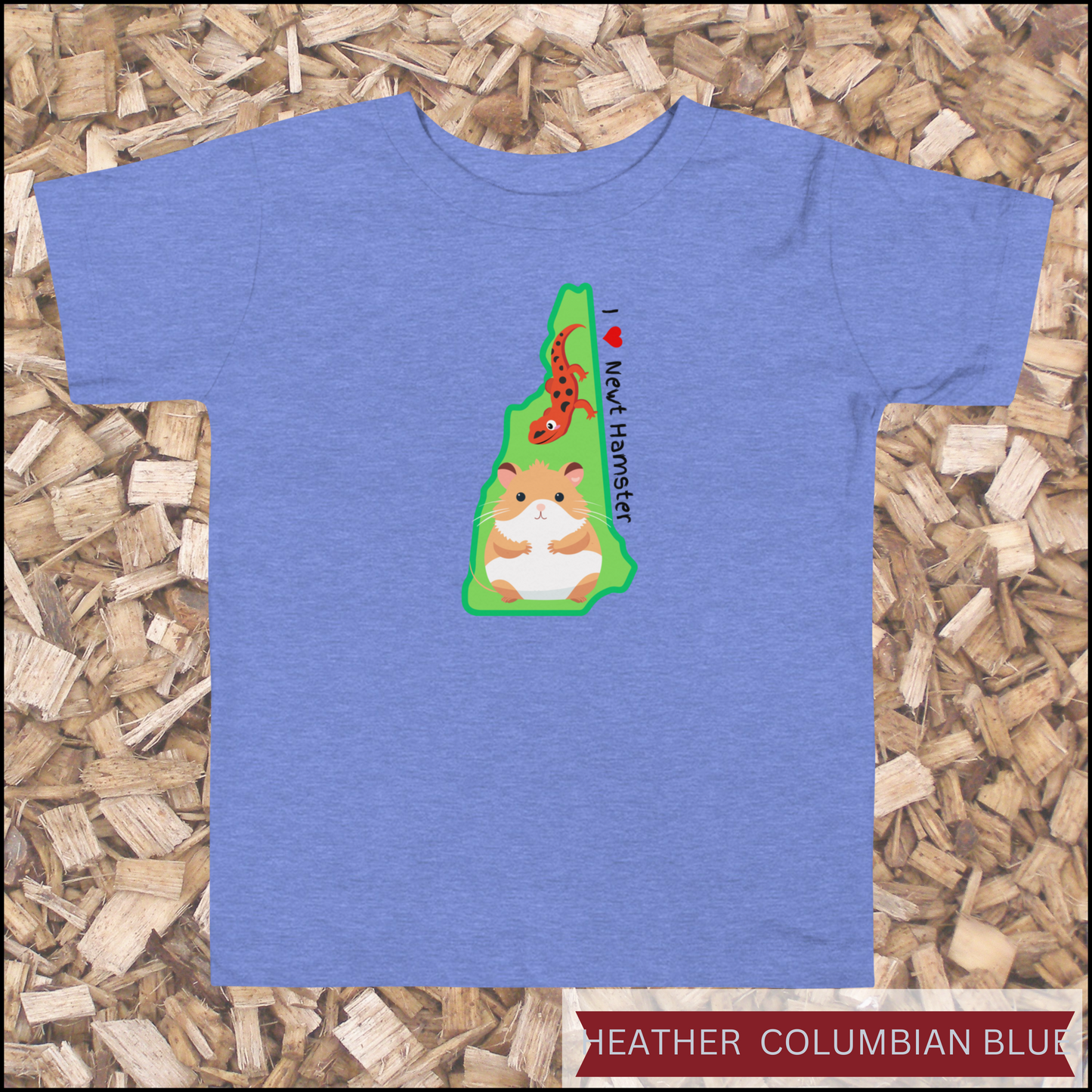 Toddler Short Sleeve "Newt Hamster" Tee