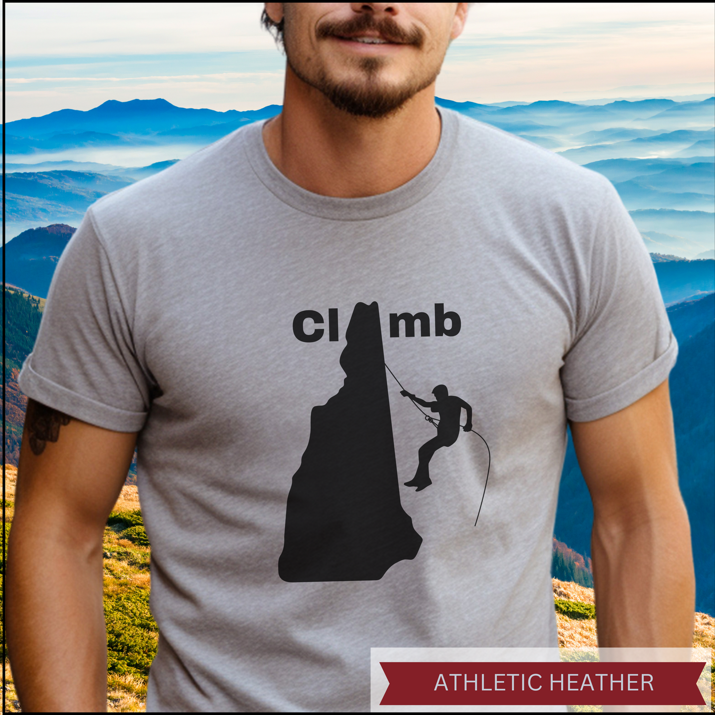 NH Climber Unisex t-shirt