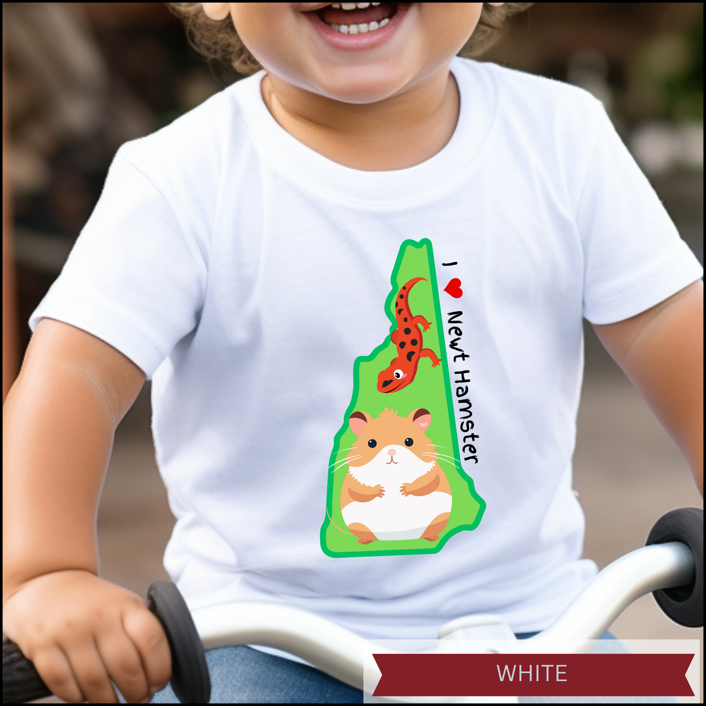 Toddler Short Sleeve "Newt Hamster" Tee