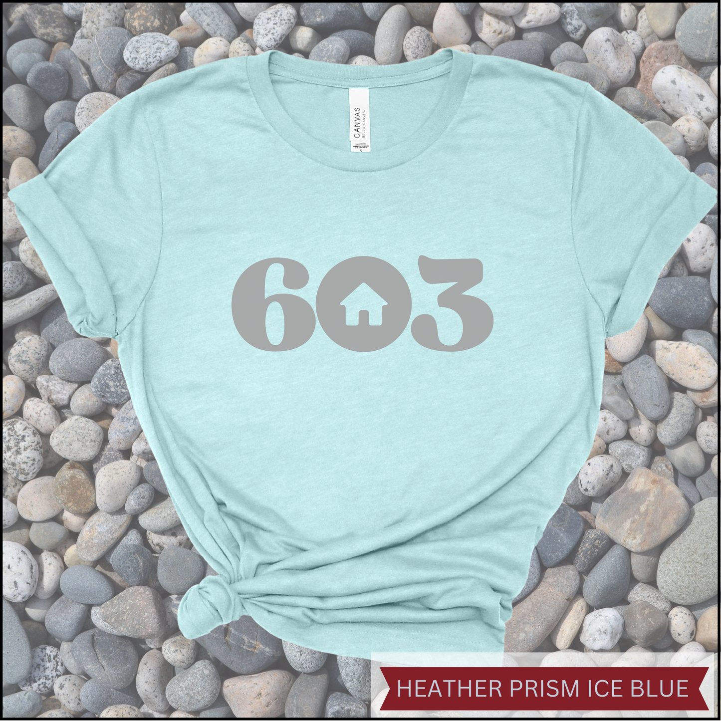 603 Home Gray Unisex t-shirt