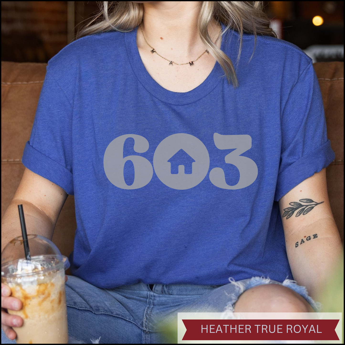 603 Home Gray Unisex t-shirt