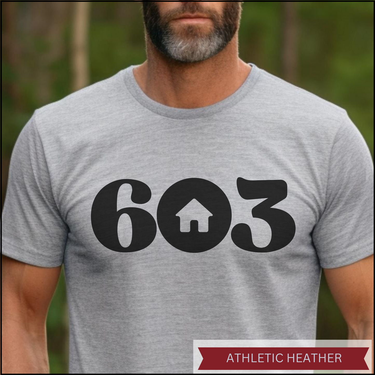 603 Home Black Unisex t-shirt