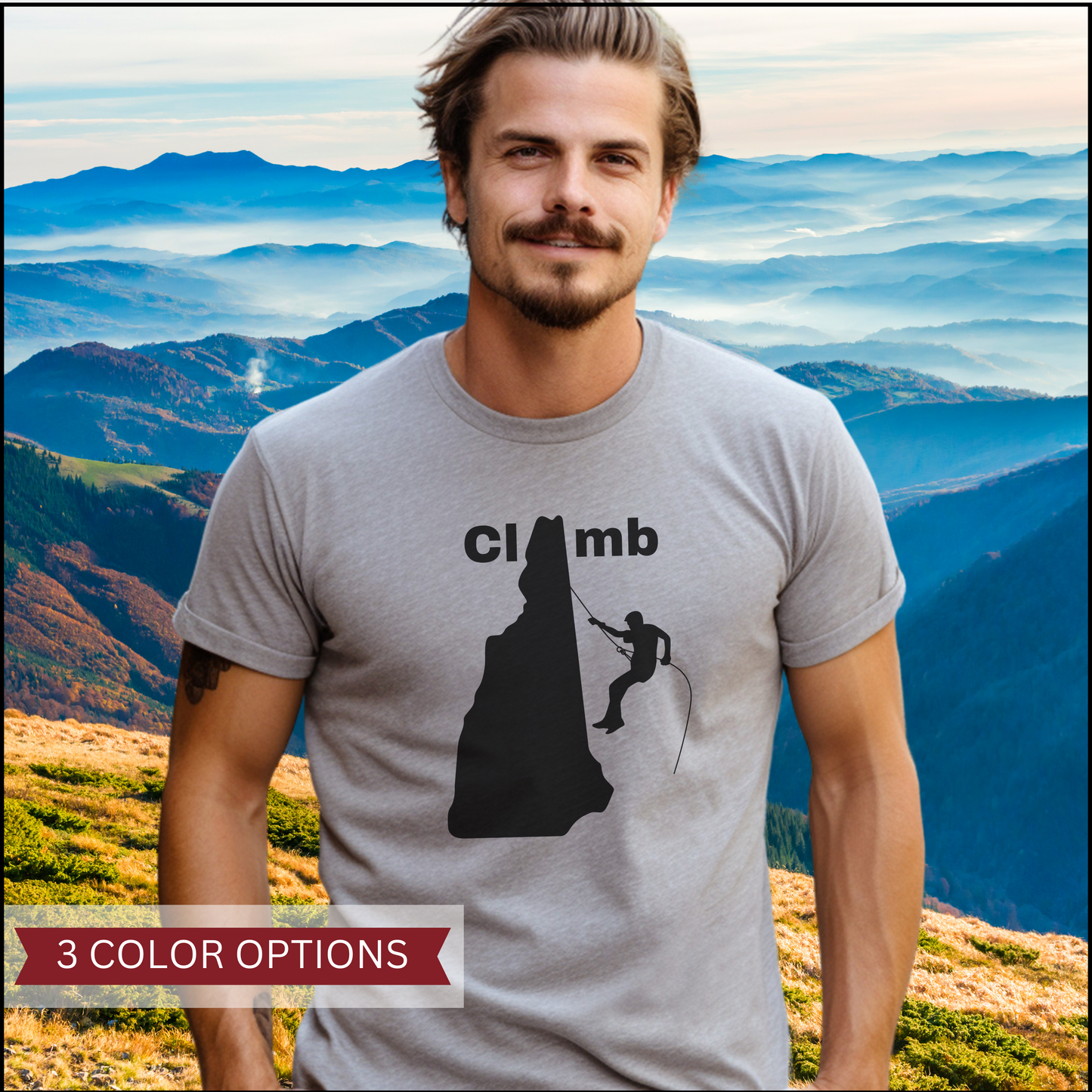 NH Climber Unisex t-shirt