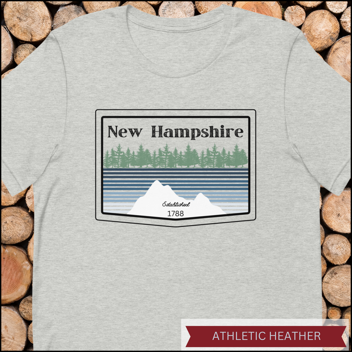 NH Established 1788 Unisex t-shirt