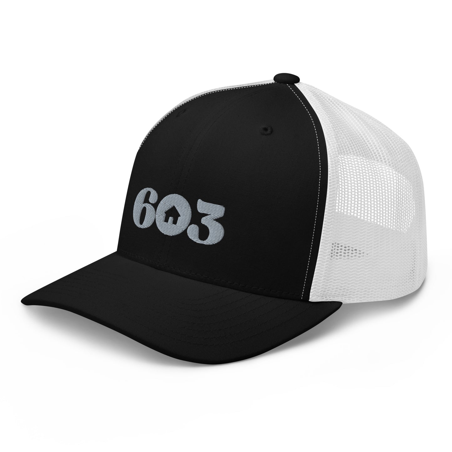 Embroidered 603 Home Trucker Cap