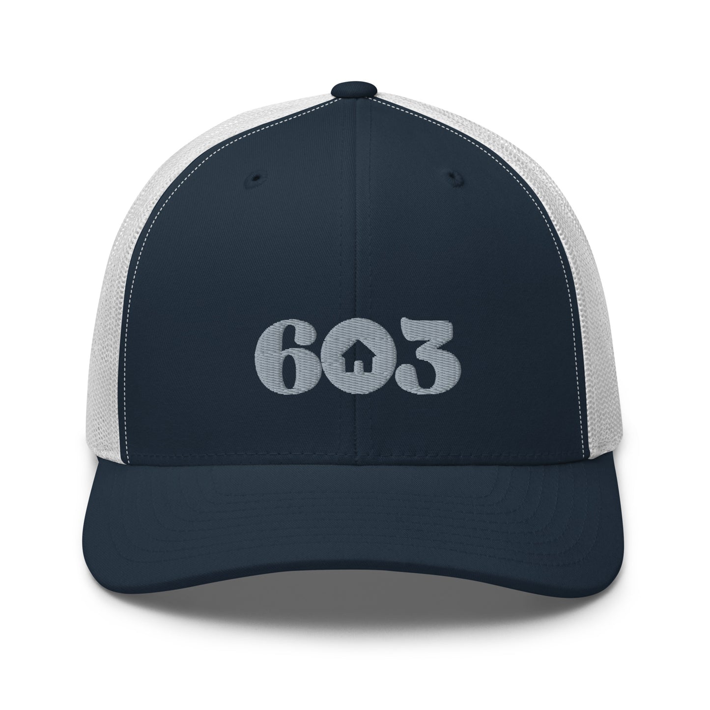 Embroidered 603 Home Trucker Cap