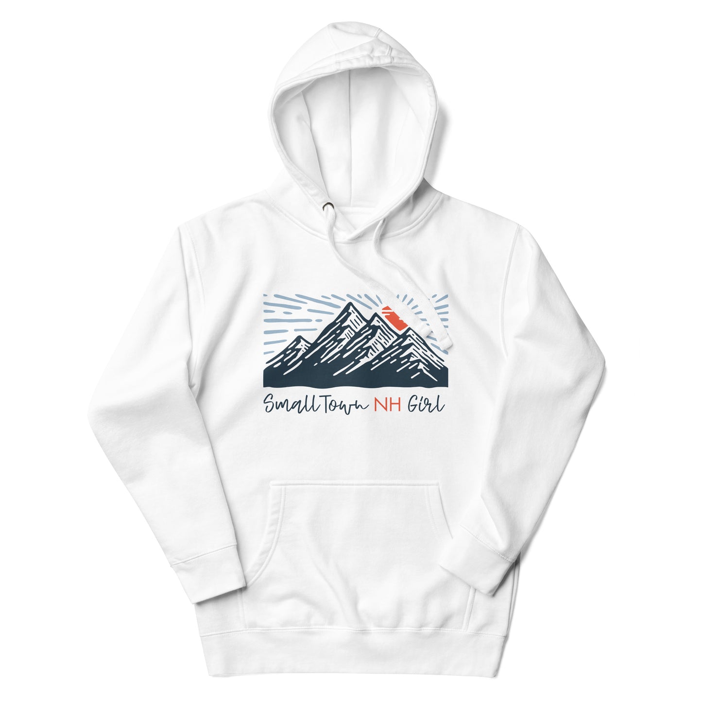 Small NH Town Girl Unisex Hoodie