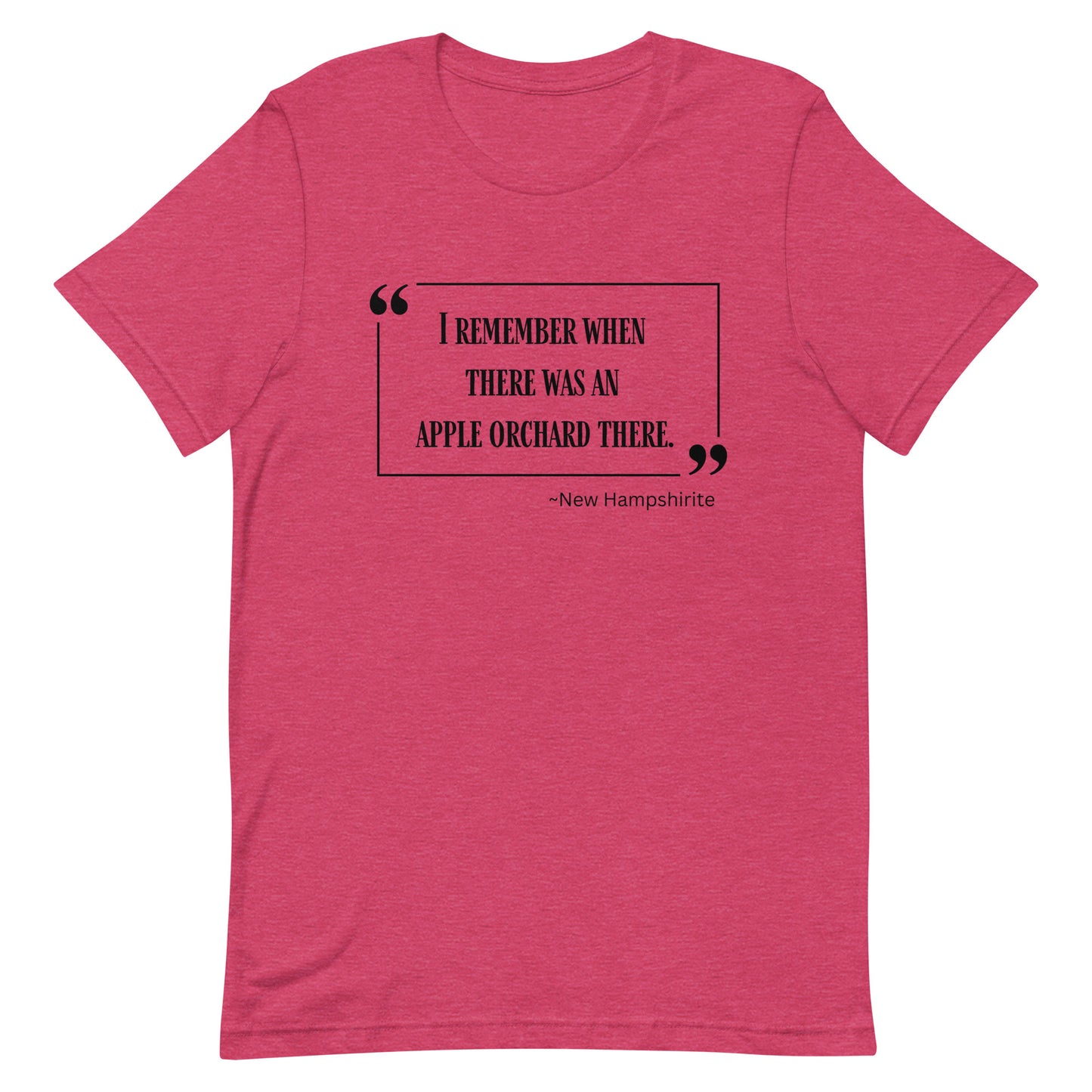 I Remember When Unisex t-shirt